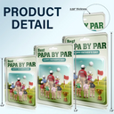 Happy,Sport Dad,Golf,Gift For Father,Gift For Men - Best Daddy By Par - Personalized Custom Shaped Acrylic Plaque