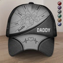Gift For Father, Gift For Grandpa, Gift For Husband, Happy - Best Friends For Life Dad Grandad - Personalized Mesh-back Casual Cap