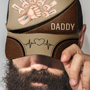 Gift For Father,Gift For Grandpa,Gift For Husband - Best Friends For Life Dad Grandad - Personalized Mesh-back Casual Cap
