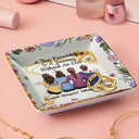 Bestie A True Friendship Is A Journey Without An End - Personalized Ring Dish