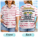 Travel,Summer,Beach,Gift For Bestie,Family,Gift For Sibling - Bestie Family Vacation - Personalized Hawaiian Shirt