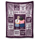 Gift For Women,Gift For Sisters,Gift For Bestie,Gift For Sibling,Love - Besties Sisters Sending You Big Hugs - Personalized Fleece Blanket, Sherpa Blanket