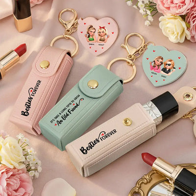 Leather Lipstick Case