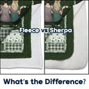 Gift For Women,Gift For Sisters,Gift For Bestie,Gift For Sibling,Love - Besties Sisters Hug This Blanket - Personalized Fleece Blanket, Sherpa Blanket