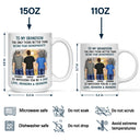 Dad,Mom,Sons,Gift For Son - Better Than Being Your Father Grandpa - Personalized Mug
