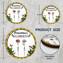 Gift For Mother,Gift For Grandma,Love - Birth Flower Grandma's Garden - Personalized LED Light Wooden Plaque