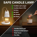 Gift For Bestie,Gift For Sisters,Love - Birth Flower Grow An Old Friend - Personalized Truncated Cone Candle Warmer