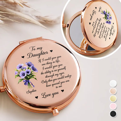 Stainless Steel Compact Mirror