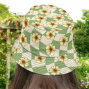 Gift For Women,Gift For Yourself,Happy,Gift For Sisters,Gift For Bestie - Birth Month Flowers Bloom Where You're Planted Women - Personalized Bucket Hat