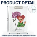 Gift For Women, Gift For Yourself - Birth Month Flowers Bloom Where You're Planted Women - Personalized Acrylic Clipboard