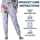 Gift For Yourself,Gift For Women,Happy,Christmas - Birth Month Flowers Turban Woman - Personalized Pajama Pants