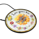 Birth Flowers Bless to Be Called - Personalized Stained Glass Window Hanging Suncatcher