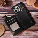 Nurse, Gift For Women, Gift For Men, Happy - Job Title 3D Effect Nurse - Personalized Leather Flip Wallet Phone Case