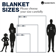 Instead Of Missing You - Personalized Fleece Blanket, Sherpa Blanket