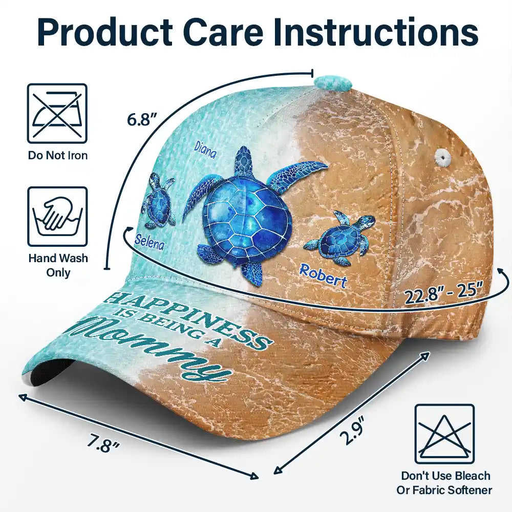 Gift For Grandma,Gift For Mother,Happy - Blessed To Be Called - Personalized Classic Cap
