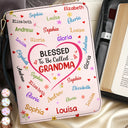 Christian,Gift For Grandma - Blessed To Be Called Grandma Mommy - Personalized Bible Cover