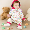 Gift For Grandma, Gift For Mother, Love - Blessed To Be Called Grandma Nana - Personalized Overall Onesie Hooded Jumpsuit