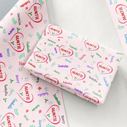 Gift For Grandma, Gift For Mother, Love - Blessed To Be Called Grandma Nana - Personalized Wrapping Paper