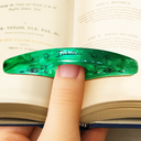 Gift For Yourself, Gift For Women, Gift For Men, Reading, Happy-Book Lovers Birth Month Flower Bookish Keepsake - Personalized Resin Book Page Holder