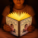 Gift For Yourself, Gift For Women, Gift For Men, Reading, Happy - Book Whore Spread Those Pages - Personalized Book Lamp