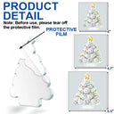 Gift For Yourself,Gift For Women,Gift For Men,Baseball,Basketball,Football,Golf,Happy,Christmas - Bowling Christmas Tree - Personalized Custom Shaped Acrylic Ornament