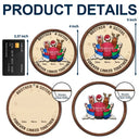 Gift For Sibling,Gift For Sisters,Gift For Brothers,Cousin,Christmas,Happy,Family - Brothers & Sisters Forever Linked Together - Personalized 2-Layered Wooden Ornament