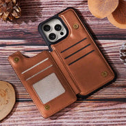Gift For Girlfriend,Gift For Yourself,Gift For Women,Gift For Daughter,Gift For Sibling,Gift For Sisters,Gift For Bestie - Life Is Tough But So Am I - Personalized Leather Flip Wallet Phone Case