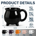 Playful,Halloween,Gift For Yourself,Vector - Witch Brew Halloween - Personalized Cauldron Mug