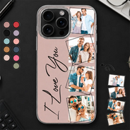 Custom Photo Your Loved Ones - Gift For Couples, Family BFF Best Friends, Besties - Personalized Clear Phone Case