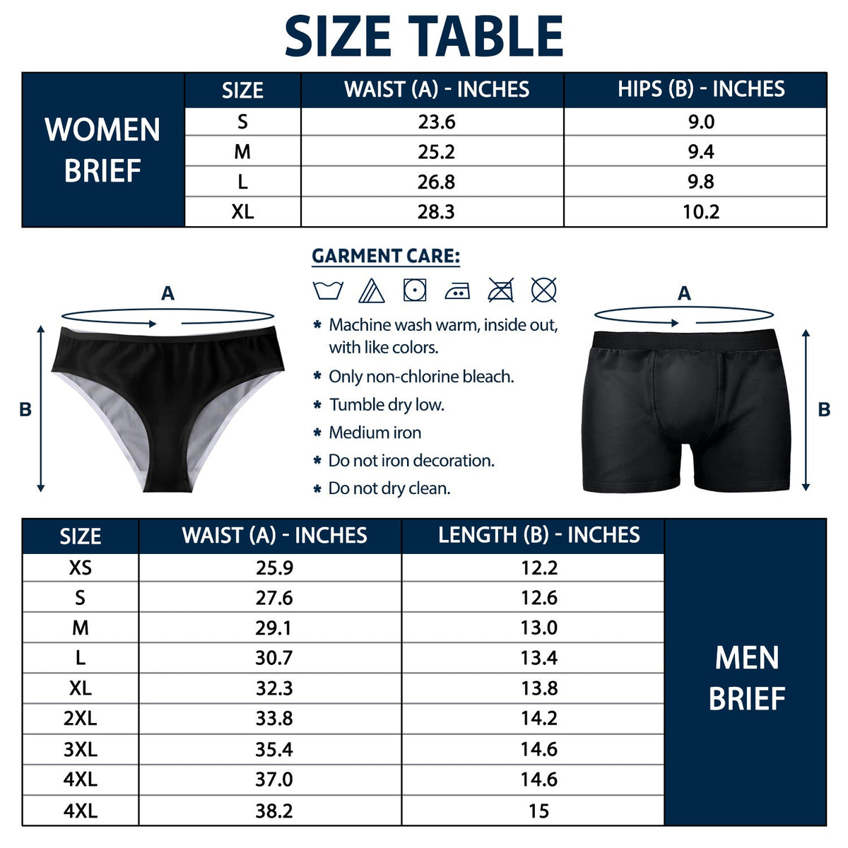 Custom Photo Property Of - Anniversary, Funny Gift For Spouse, Husband, Wife - Personalized Couple Matching Underwear Briefs