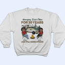 Annoying Each Other Husband Wife Camping - Couple Gift - Personalized Custom Hoodie