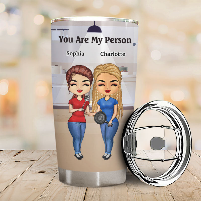 Le travail a fait de nous des collègues amis - Cadeau BFF Bestie - Gobelet personnalisé