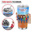 Le travail a fait de nous des collègues amis - Cadeau BFF Bestie - Gobelet personnalisé