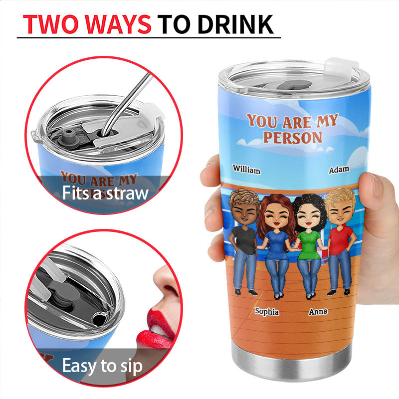 Le travail a fait de nous des collègues amis - Cadeau BFF Bestie - Gobelet personnalisé