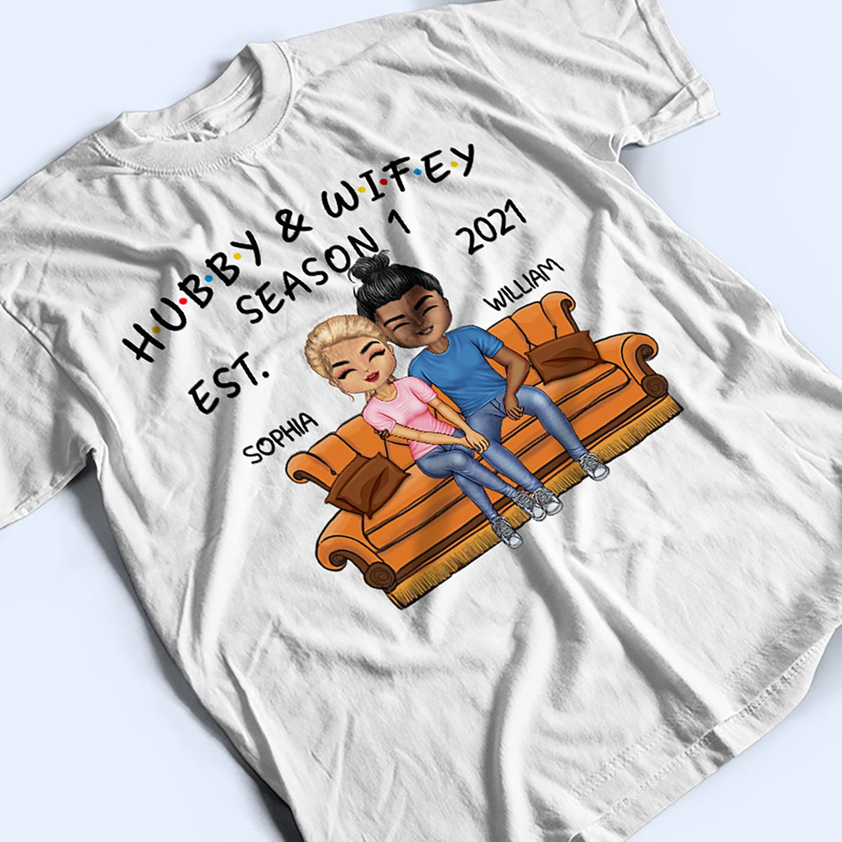 Hubby And Wifey Seasons Birthday, Anniversary Gift For Spouse