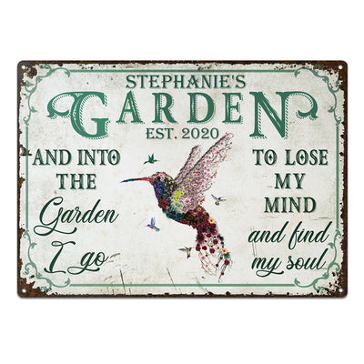 Personalized Garden Signs