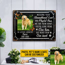 Custom Photo Dog Cat Missing Your Unconditional Love Photo Gift Pet Memorial Gift Custom Classic Metal Signs, Yard Sign, Pet Loss Gifts, Pet Sympathy, Dog Loss, Cat Loss