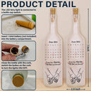 Gift For Couples, Love - Calendar Hand Holding Couple The Date It All Began - Personalized Bottle Light
