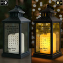 Memorial,Sad,Family,Parents,Gift For Grandparents - Calendar The Moment Your Heart Stopped - Personalized LED Candle Lantern