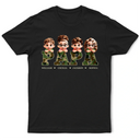 Gift For Father,Gift For Grandpa - Camo Papa Title - Personalized T Shirt