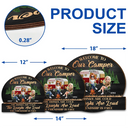 Camping,Campsite,Gift For Bestie,Best friends' Hobby - Camping Besties Welcome To Our Camper - Personalized Custom Shaped Wood Sign