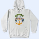 Gift For Men, Gift For Women, Best friends' Hobby, Camping, Gift For Bestie, Summer, Happy - Camping Crew - Personalized T Shirt