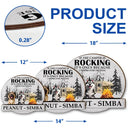 Gift For Couples,Dog Lovers,Dog Couple,Funny - Camping I Tripped Over The Dog - Personalized Custom Shaped Wood Sign