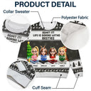 Christmas,Gift For Bestie,Gift For Sisters - Can't Imagine Life Without Besties Sisters - Personalized Unisex Ugly Sweater