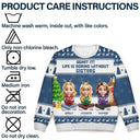 Christmas,Gift For Bestie,Gift For Sisters - Can't Imagine Life Without Besties Sisters - Personalized Unisex Ugly Sweater