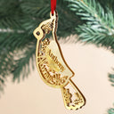 Gift For Yourself,Gift For Women,Gift For Men,Family,Memorial - Cardinal Bird Always Here - Personalized DIY Mirror Acrylic Ornament