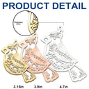 Gift For Yourself,Gift For Women,Gift For Men,Family,Memorial - Cardinal Bird Always Here - Personalized DIY Mirror Acrylic Ornament