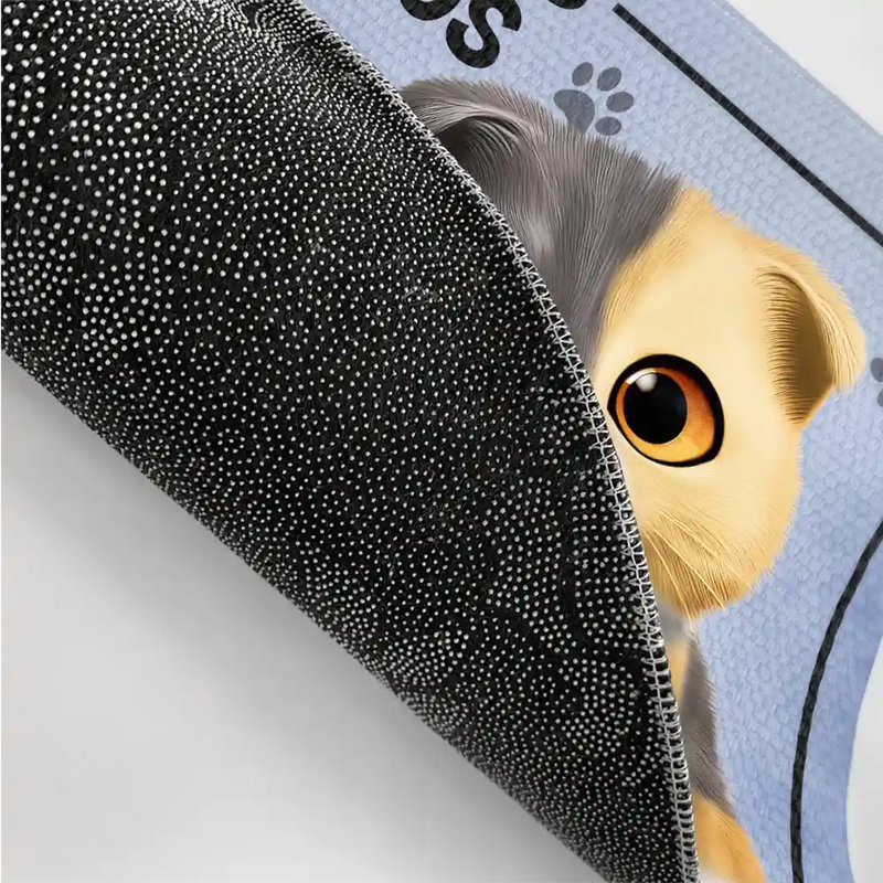 Cat Lovers,Pet Lovers,Funny,Cat Mom,Cat Dad - Cat Lovers And Weirdos Welcome - Personalized Doormat