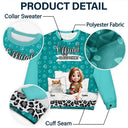 Pet Lovers,Pet Mom,Pet Dad,Cat Lovers,Cat Mom,Cat Dad,Happy,Christmas - Cat Mom Cat Dad Official Sleep Shirt - Personalized Unisex Ugly Sweater