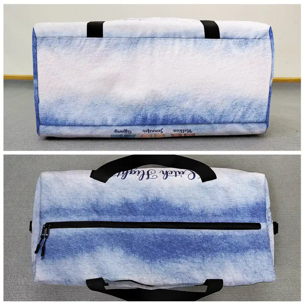 Gift For Bestie, Gift For Women, Summer, Happy, Cruising - Catch Flights Not Feelings - Personalized Duffle Bag